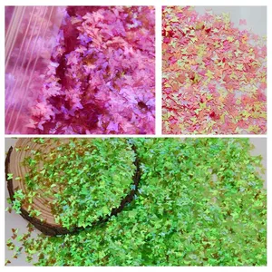 Nail Glitter 50g/Bag Holographic Art Flakes Sparkly 3D Laser Butterfly Shape Tips DIY Charm Polish Sequin Decorations Manicure