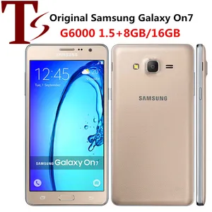 Refurbished Original Samsung Galaxy On7 G6000 Dual SIM 5.5 inch Quad Core 1.5GB RAM 8GB/16GB ROM 13MP Mobile Cell Phone