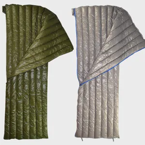 Camping warm Sleeping Bag 90% Goose Adult 200*73cm Envelope Type Ultralight Portable Sliping Down Sleeping Bags 3 Season
