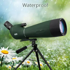 FreeShipping 20-60x80 Zoom Spotting Scope BAK4 Prism MC Lens Birdwatching Hunting Monocular Telescope Spyglass Waterproof F9308