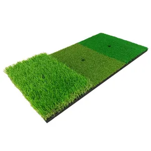 Golf Training Aids Practice Mat Artificial Lawn Grass Rubber Pad Backyard Outdoor Golf Hitting Mat Durable Training Pad 2020 New1