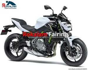 For Kawasaki Z 650 2018 17 18 19 Fairing 2019 Z650 2017 White Motorcycle (Injection Molding)
