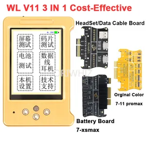 WL V11 LCD Screen True Tone Repair Original Color Programmer for Phone 11 XR XSMAX XS 8P 8 7P Earphone/Touch/Battery Repair