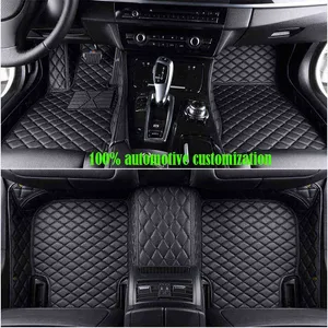 XWSN custom car floor mats for skoda karoq superb 3 kodiaq rapid octavia tour yeti floor mats for cars H220415