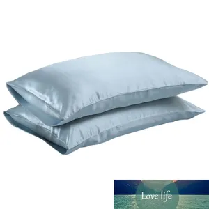 High Standard Pure Satin Silk Soft Pillowcase Cover Chair Seat Bedding Pillow Cover Square Pillow Cases Bed Linings Multicolor27