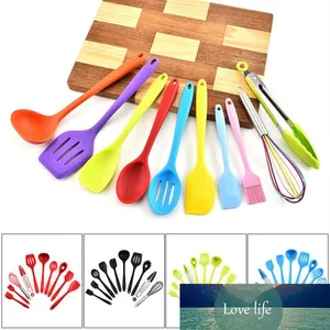 10pcs Silicone Cooking Utensils Sets Heat Resistant Kitchenware Baking Utensils Kitchen Cooking Tools Set Accessories