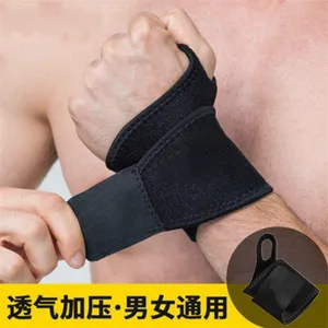 Men Women Motion Wristband Adult Black Ventilation Adjustable Entanglement Compression Wrist Support Outdoor Sports Accessories 3 5qy J2