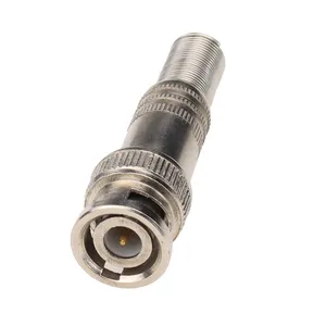 High Quality Male RG59 Coaxial BNC Connector Plug for CCTV Camera System