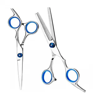 Hairdressing Scissors 6 Inch Hair Scissors Professional Barber Scissors Cutting Thinning Styling Tool Hairdressing Shear free DHL