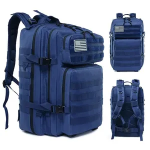 50L Large Capacity Men Army Tactical Backpack 3P Softback Outdoor Waterproof Bug Rucksack Hiking Camping Hunting Bags