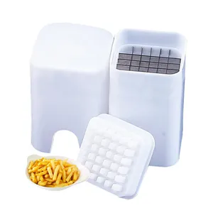 Vegetable Potato Slicer Cutter French Fry Cutter Chopper Chips Making Tool Potato Cutting Kitchen Gadgets 201120