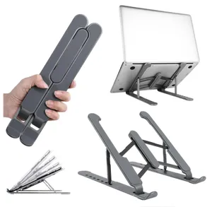 Portable Laptop Stand Foldable Support Base Notebook Stand For Macbook Pro Microsoft Lapdesk Computer Laptops Holder Cooling Riser