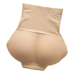 Women Seamless Underwear Tummy Control Shaper Fake Ass Butt Lift Briefs Hip Up Padded Butt Push Up Panties Y200706