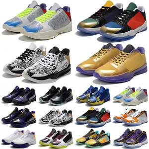 Outdoor shoes Black Mamba 5 V Hall of Fame sneakers sales Unlucky 13 White and Double Digits Multi-Color What If Pack store