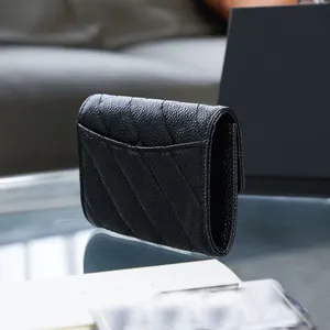 hot best quality genuinel leather mens wallet with box luxurys designers wallet womens wallet purese credit card holder passport holder 198