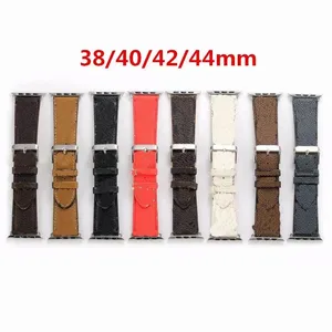New Design Leather Strap for Apple Watch Band Series 6 5 4 3 2 40mm 44mm 38mm 42mm Bracelet for iWatch Belt