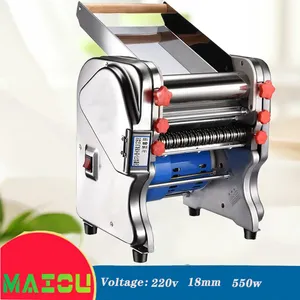 Latest hot sale Electric Dough Roller Stainless Steel Dough Sheeter Noodle Pasta Dumpling Maker Machine Kneading Machine