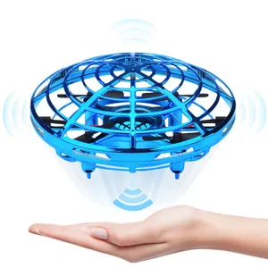 Toys Mini Helicopter UFO RC Drone Games Infraed Hand Sensing Aircraft Electronic Model Quadcopter flayaball Small drohne Novelty For Children