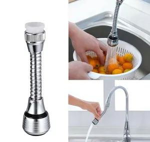 360 Degree Faucet Rotating Adjustable Water Saving Aerator Swivel Kitchen Sink Faucet Tap Nozzle Filter Sprayer accessories