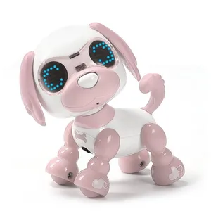 Smart Robot Toy Dog Talk Toy Interactive Smart Puppy Robot Dog Electronic LED Eye Sound Recording Singing Sleep Kids Gift