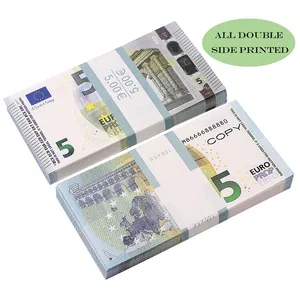 Fake Money Billet Euro Ticket Funny Joke Paper Toy for Kids Christmas Gifts Movie Game Kids School Students Copy Notes
