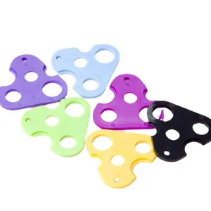 Triangle Leaf Shape Refillable Essential Oil Opener Key Corkscrew Tool Remover Roller Balls Caps Refillable Bottles Accessories