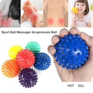 70mm PVC Spiky Massage Yoga Ball Trigger Point Sport Fitness Hand Foot Pain Stress Relief Muscle Relax Ball Healthy Care Tool