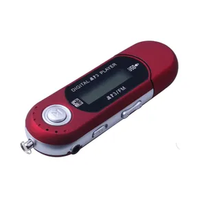 Compact Digital USB MP3 Player with LCD Display, FM Radio, and 32GB TF Card Support - Portable Music Device