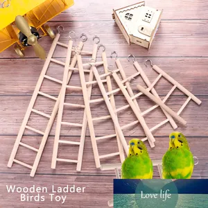 Birds Toy Wooden Ladders Swing Scratcher Perch Climbing 3/4/5/6/7/8 Ladder Bird Cage Hamsters Parrot Toys Hanging Pet Supplies