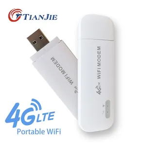 Mini 4g Wifi Router USB Modem Unlock LTE Sim Card Mobile Car Network Stick Dongle Passby Unlimited spot IMEI 210607