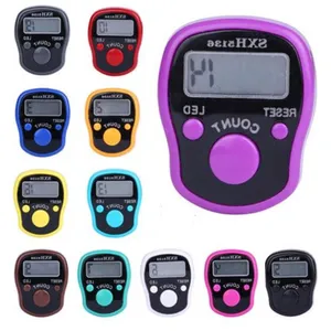 200pcs LCD Display Finger Counter LED Luminous Electronic Tally Counter