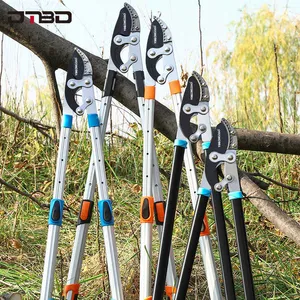 DTBD Garden Tree Pruning Shears High Branch Pruning Tool Long Reach Aluminium Handle Fruit Knife Picker Pruner Gardening Tools 210719