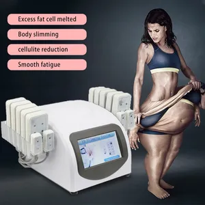 Professional Diode Lipolaser Slimming Lipo Laser Machine 14 Paddles 650nm Fat Burning Remover Body Shaping Weight Loss Apparatus