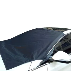 Car Sunshade Windshield Snow Protect Cover Magnetic Ice Sun Frost Protector Shield Storage Pouch 210*120cm