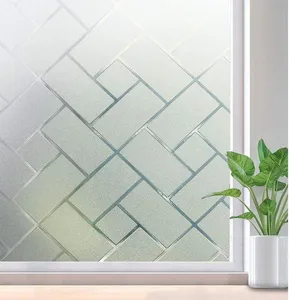 Window Stickers Glass Sticker Anti Look Privacy Film The PET Electrostatic Patch Self-adhesive Frosted