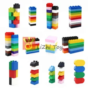 MOC Big Size Building Blocks Bricks Assembled Accessories Bulk Part Compatible Building Blocks Large Toys Y1130