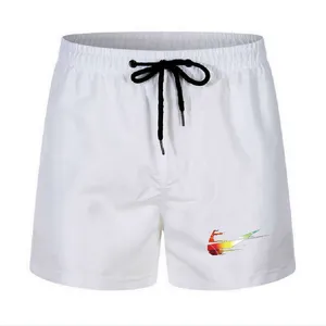 2021 Men's Casual Beach Shorts Sport Fitness Teen Quick-dry Cool Short Male Sweatpants Swimming Trunks Slide Running Pants