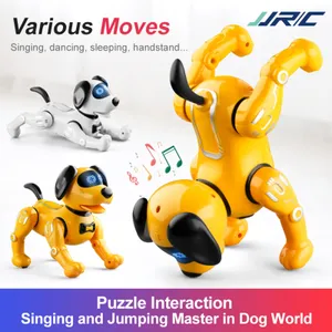 Electronics RobotsJJRC R19 Remote Control Robot Robot Dog Toy Electronic Pets Programmable Robot Feeding interaction RC Robotic