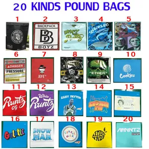 1 LB Pound Bag 16OZ Cook BACKPACKBOYZ PRESSURE Sharklato Money Bagg SMELL PROOF Packaging OBAMA Runtz package Bags Easy Filling