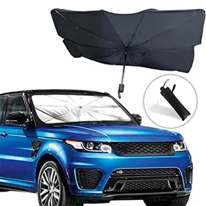 Car Windshield Sunshade | Foldable Reflector Umbrella Sunshades for Cars, Blocks UV Rays Sun Visor Protector