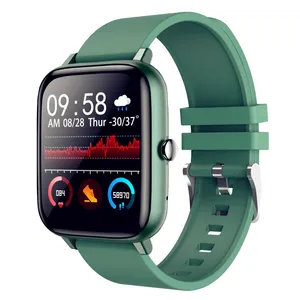 2021 Willgallop P6 Bluetooth Call Smart Watch Full Touch Blood Pressure Monitor Men Women Fitness Tracker Smartwatch For Android Ios