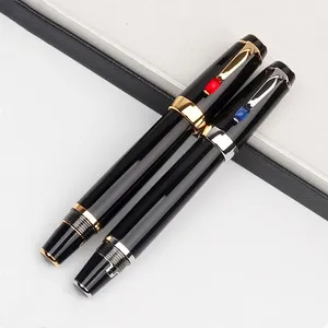 GIFTPEN Classic Luxury Pen Bohemian Series Wine Red Mini Supplementary Ink Bag Roller Ball-Pens Gold And Silver Clip Writing