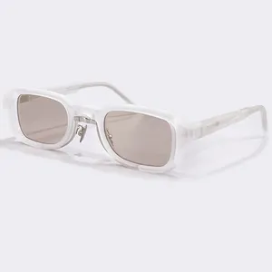2022 Acetate Square Fashion Sunglasses Women Retro Design Small Delicate UV400 Protection Gafas De Sol Mujer