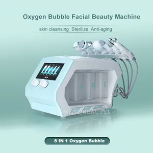 Portable Microdermabrasion Machine Oxygen Therapy Small Bubble Deep Cleaning Machines RF Wrinkle Removal Face Lift Skin Tightening Rejuvenation