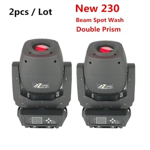 Effects High Power LED Beam Spot Zoom 230W Moving Head Double Prism DMX Stage DJ Lighting