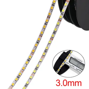 3mm PCB 5M 2025 SMD 168 leds/m 840 Leds Flexible LED Strip 12V Non-Waterproof Super Bright