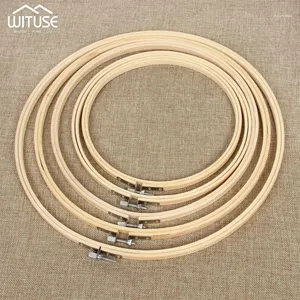 10-36cm Bamboo Frame Hoop Circle Embroidery Round Machine For Cross Stitch Hand DIY Household Craft Sewing Needwork Tool1