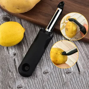Other Kitchen Tools Peeler Multifunctional Plastic Melon Planer Stainless Steel Fruit Peeling Knife Apple Potato Peelings Knifes WH0161