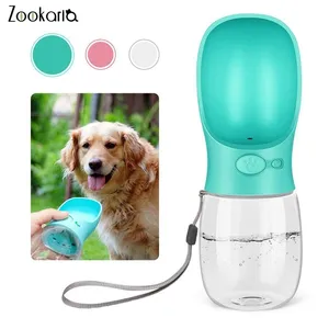 Portable Pet Dog Water Bottle For Small Large Dogs Puppy Cat Drinking Bowl Outdoor Travel Pet Water Bowl Feeder Pet Supplies Y200922