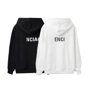 Autumn 2021 Paris fashion women hoodie designer high-end cotton 4 colors mixed match men's sweatshirt large size M-5XL